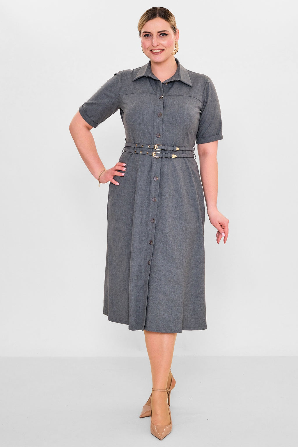 Dayi - Plus Size Dress (BDY26Y61336) - 8690200120466
