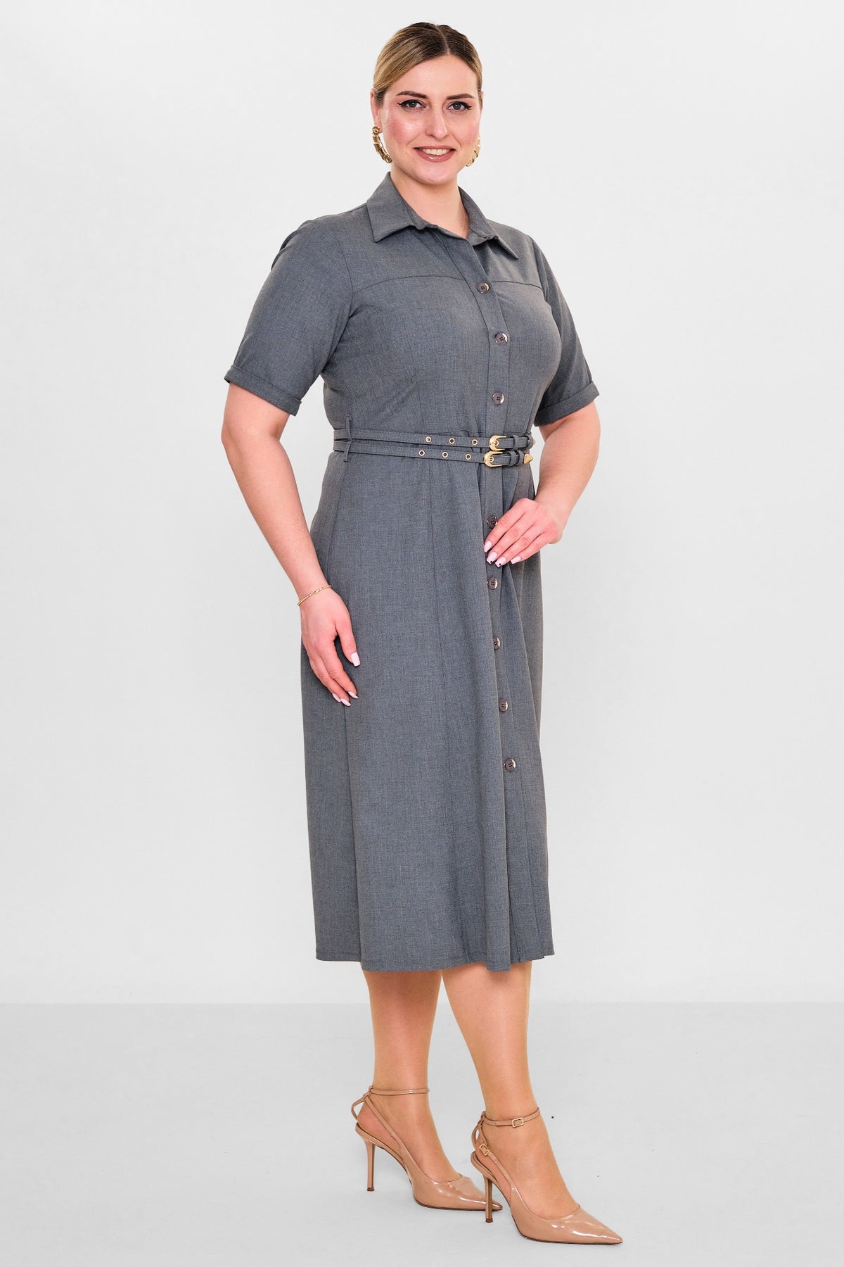 Dayi - Plus Size Dress (BDY26Y61336) - 8690200120466