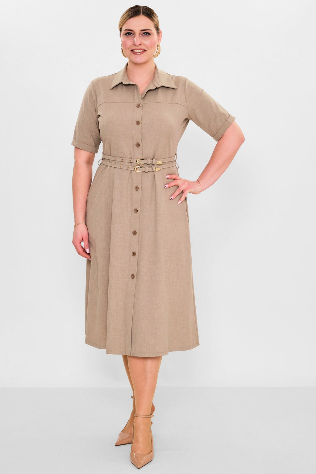 Dayi - Plus Size Dress (BDY26Y61336) - 8690200120473