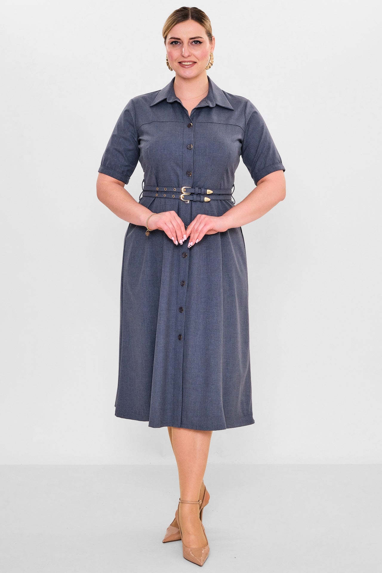 Dayi - Plus Size Dress (BDY26Y61336) - 8690200120480