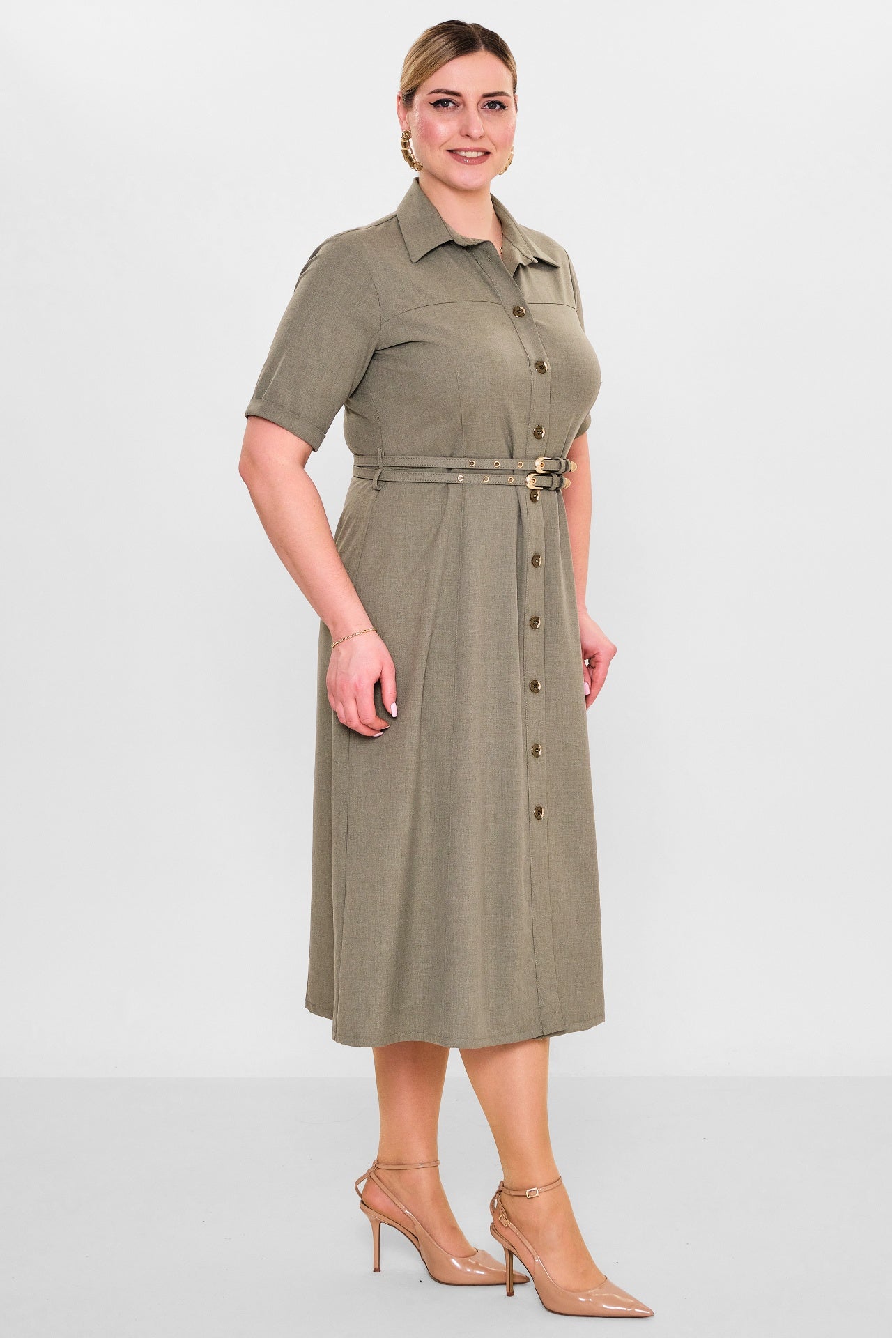 Dayi - Plus Size Dress (BDY26Y61336) - 8690200120497