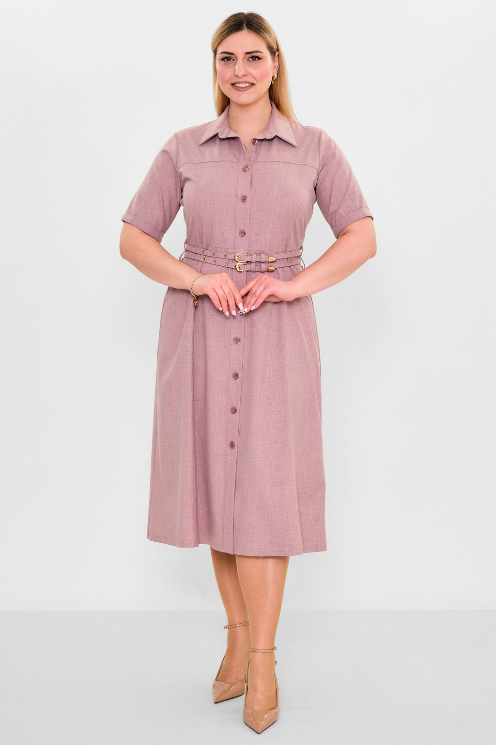 Dayi - Plus Size Dress (BDY26Y61336) - 8690200120503