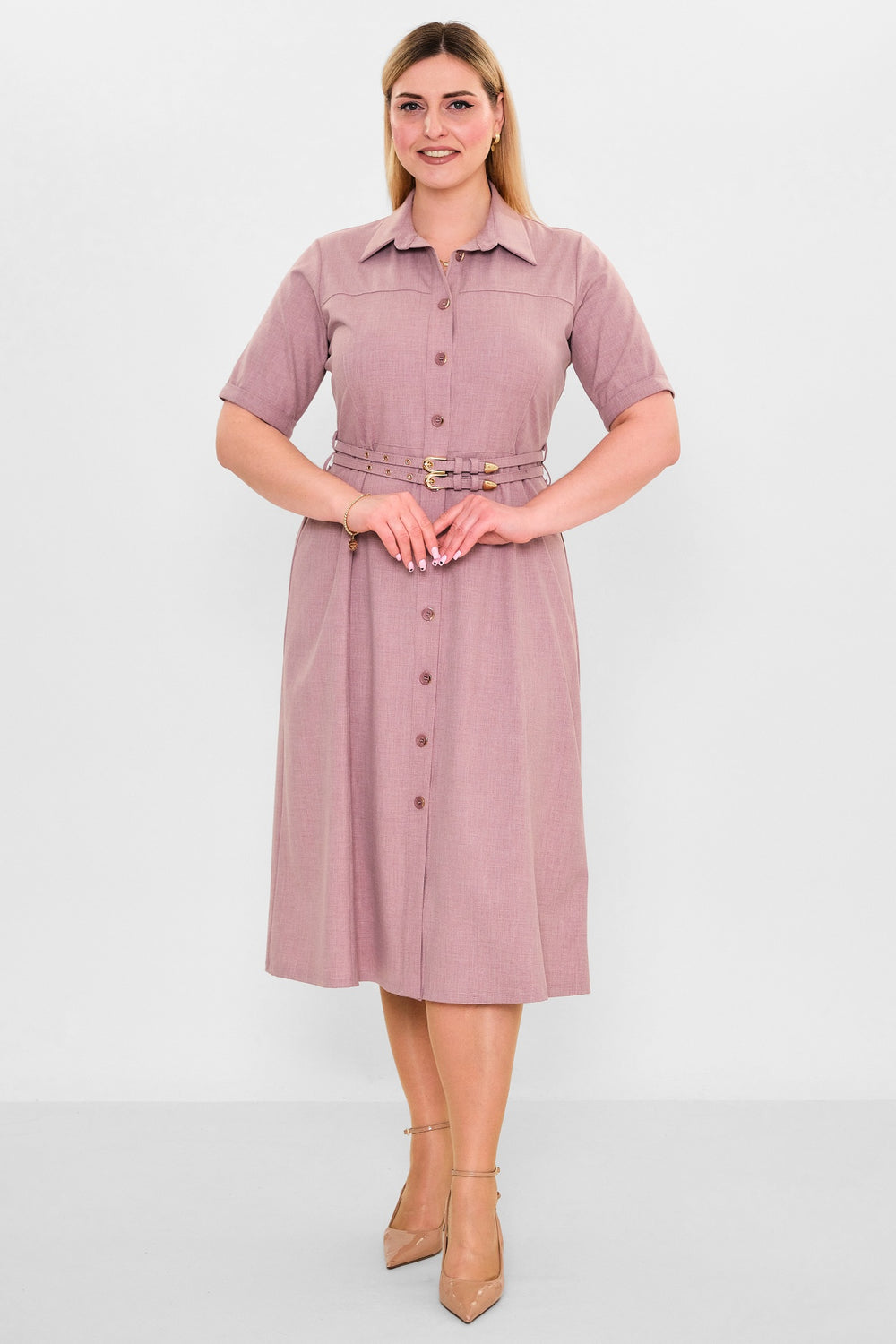 Dayi - Plus Size Dress (BDY26Y61336) - 8690200120503