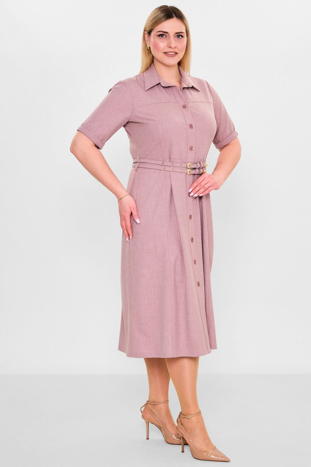 Dayi - Plus Size Dress (BDY26Y61336) - 8690200120503