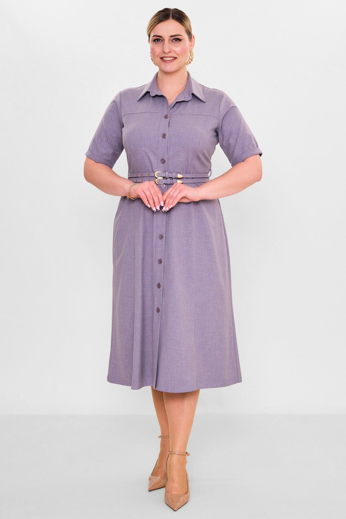 Dayi - Plus Size Dress (BDY26Y61336) - 8690200120510