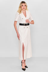 Kedma - Plus Size Dress (KDM26Y8-98139) - 8690200120824