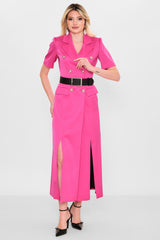 Kedma - Plus Size Dress (KDM26Y8-98139) - 8690200120831