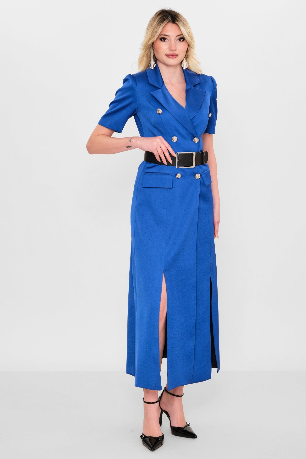 Kedma - Plus Size Dress (KDM26Y8-98139) - 8690200120848