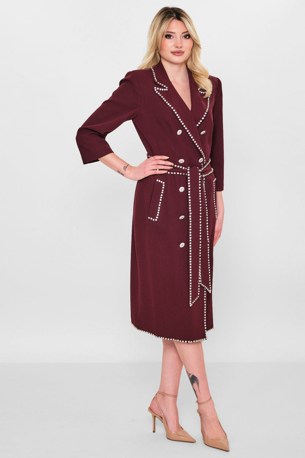 Kedma - Plus Size Dress (KDM26Y8-98216) - 8690200120855