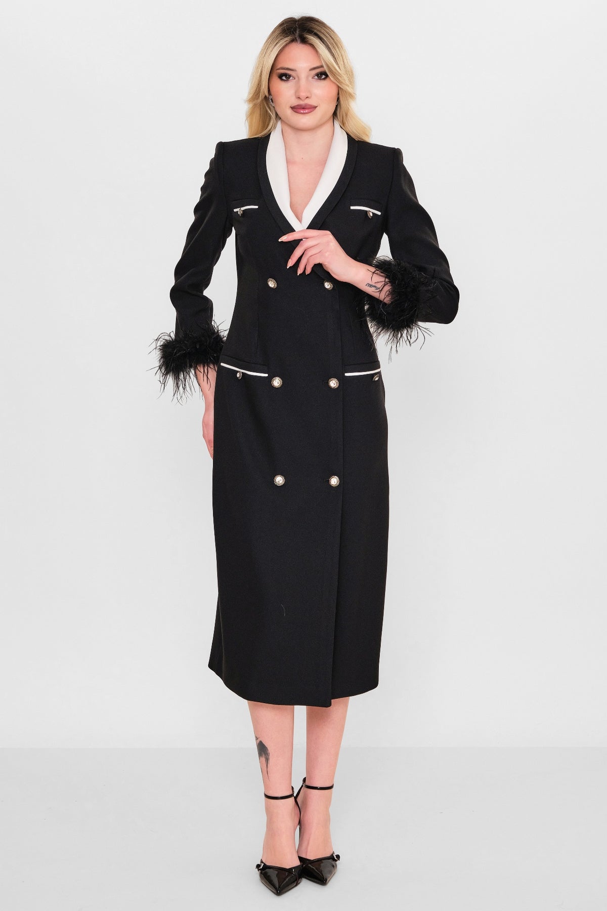 Kedma - Plus Size Dress (KDM26Y8-98300) - 8690200120862
