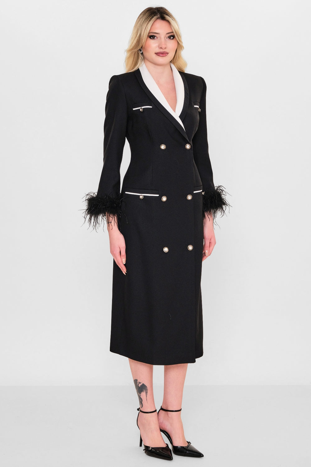 Kedma - Plus Size Dress (KDM26Y8-98300) - 8690200120862