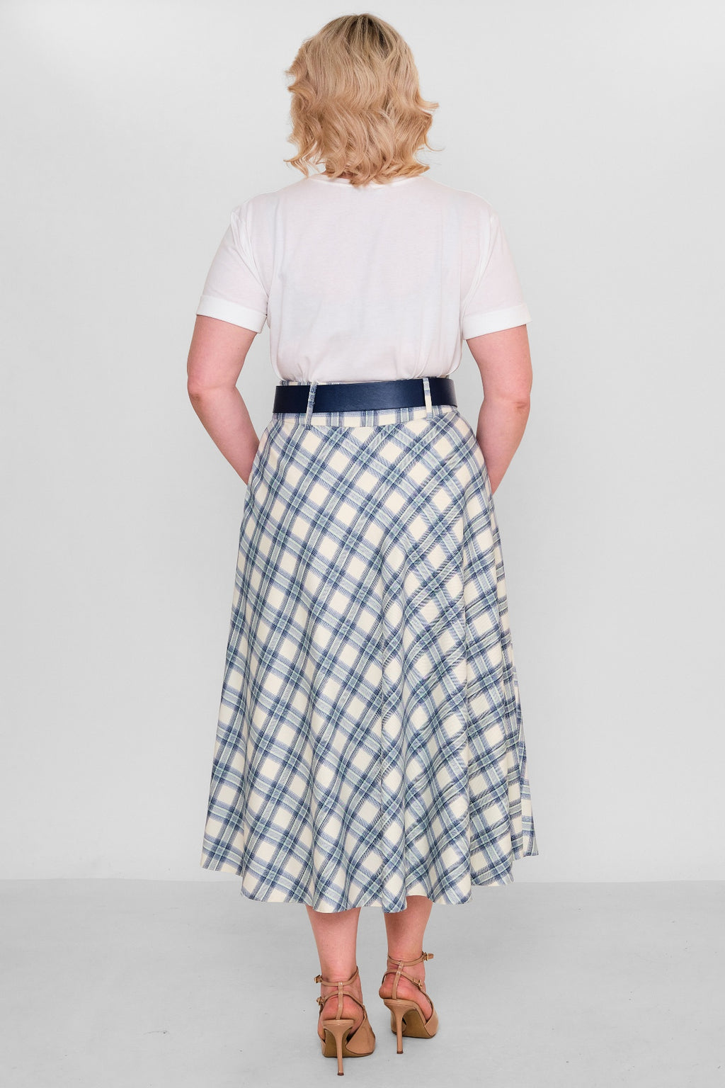 Elitline - Plus Size Skirt (ELT26Y2-47-3019) - 8690200120992