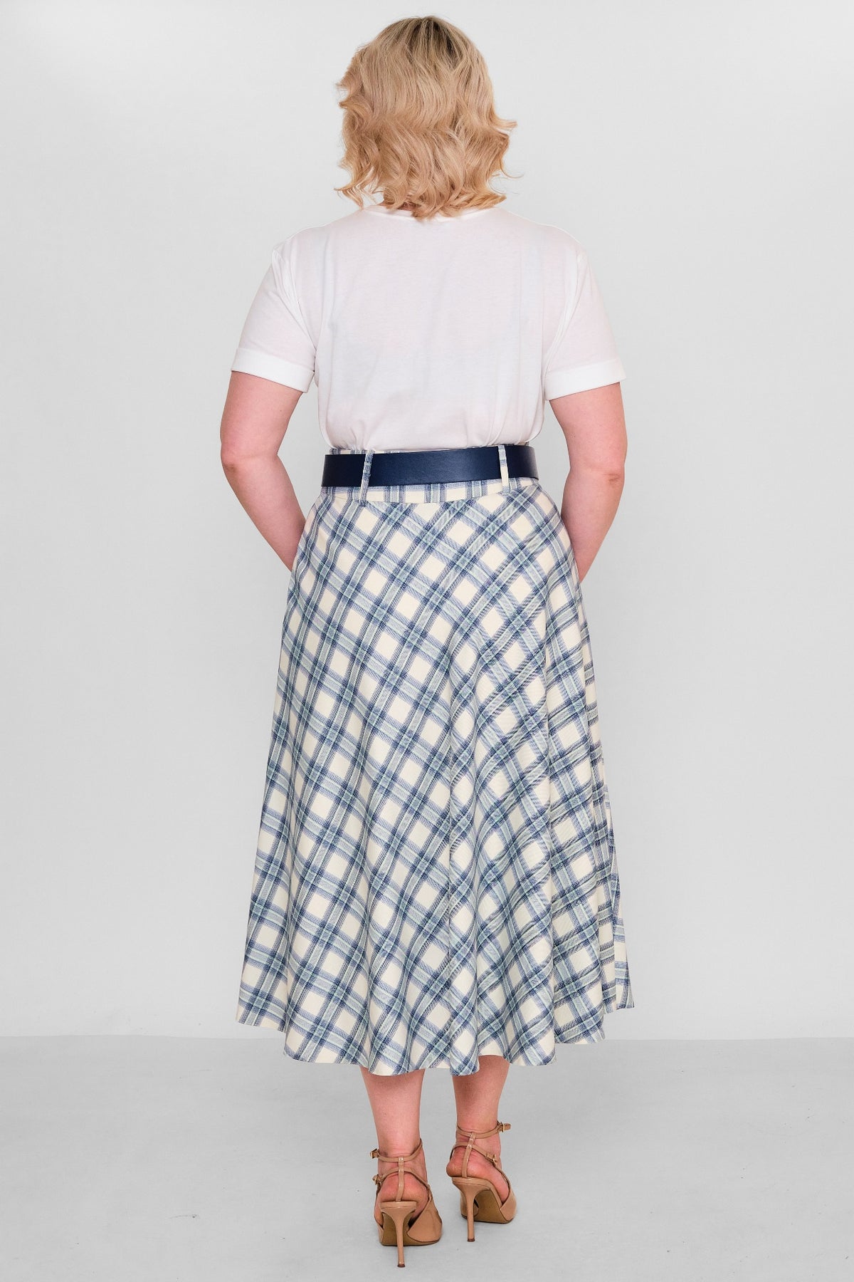 Elitline - Plus Size Skirt (ELT26Y2-47-3019) - 8690200120992