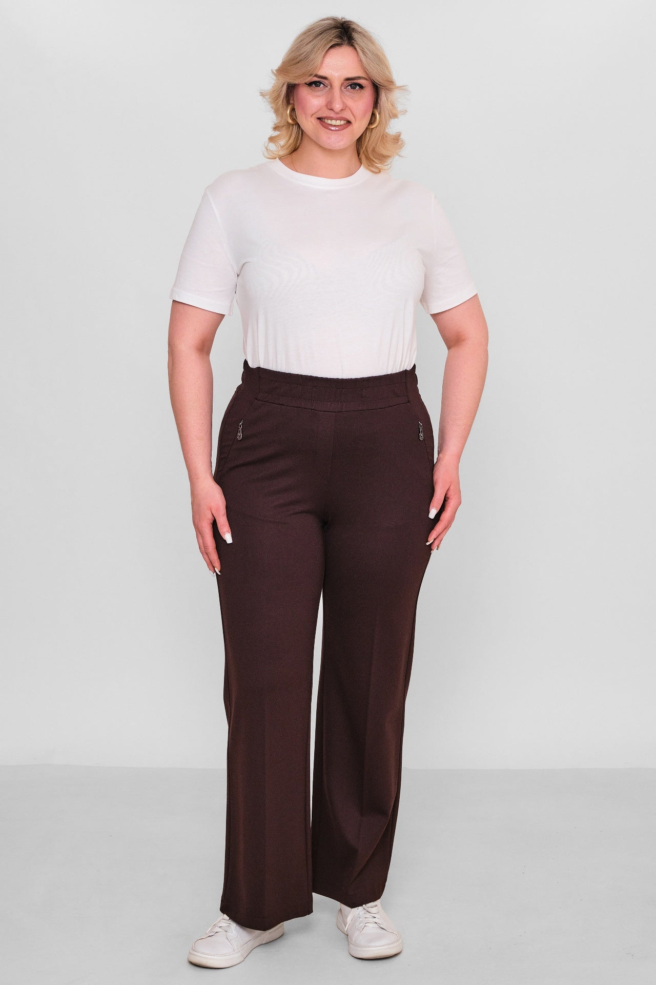 Elitline - Plus Size Trousers (ELT26Y1-508-409) - 8690200121104