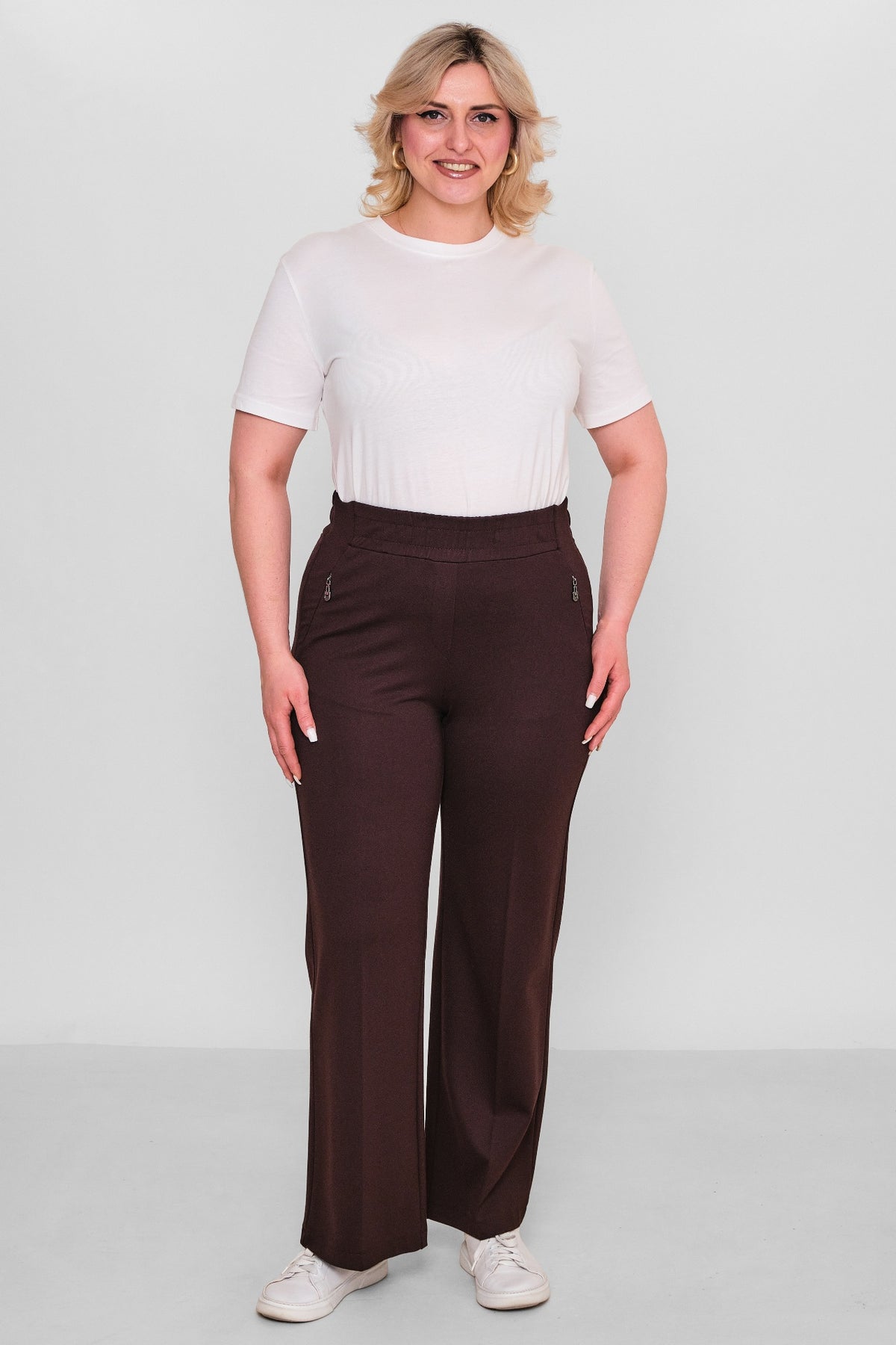 Elitline - Plus Size Trousers (ELT26Y1-508-409) - 8690200121104