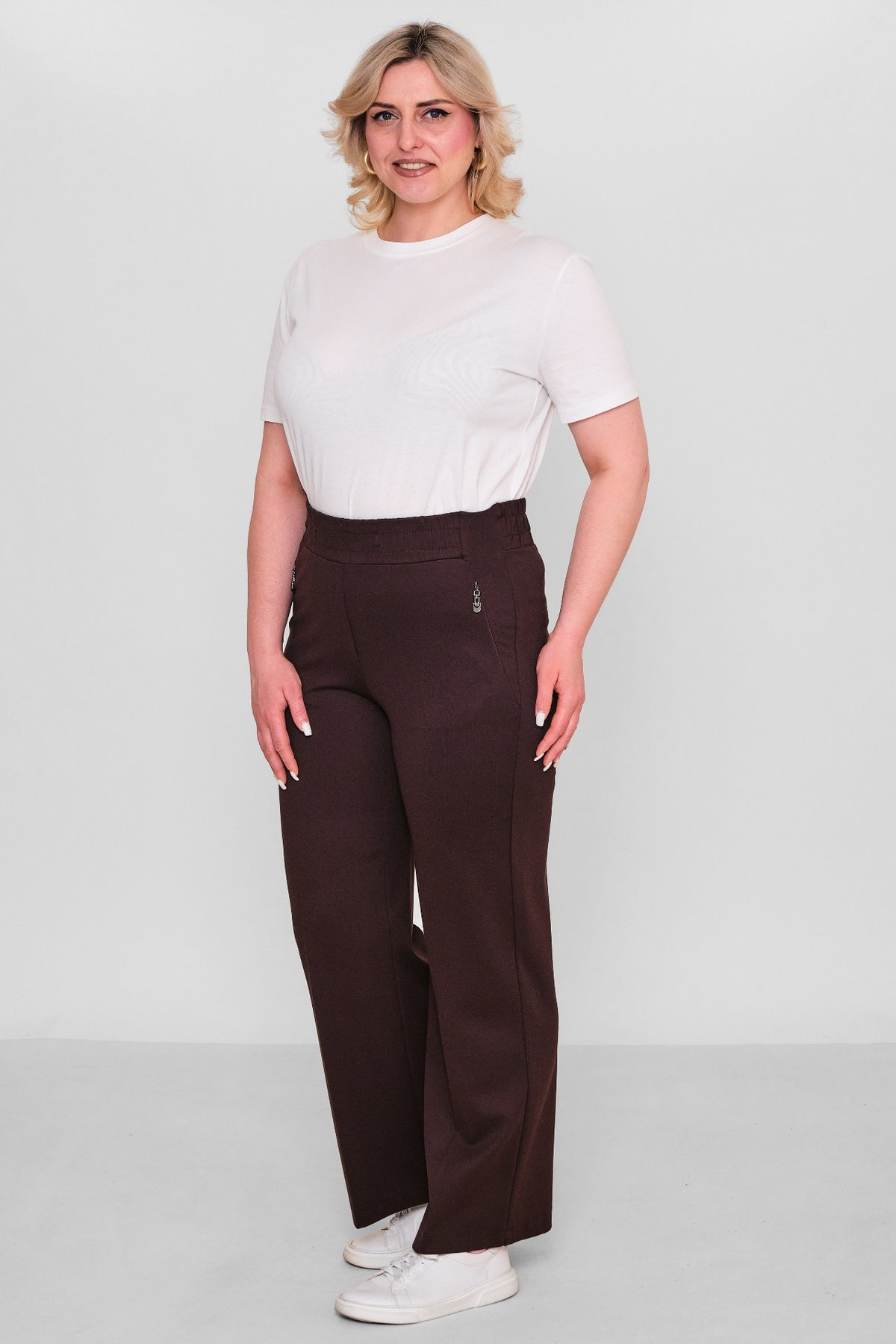 Elitline - Plus Size Trousers (ELT26Y1-508-409) - 8690200121104