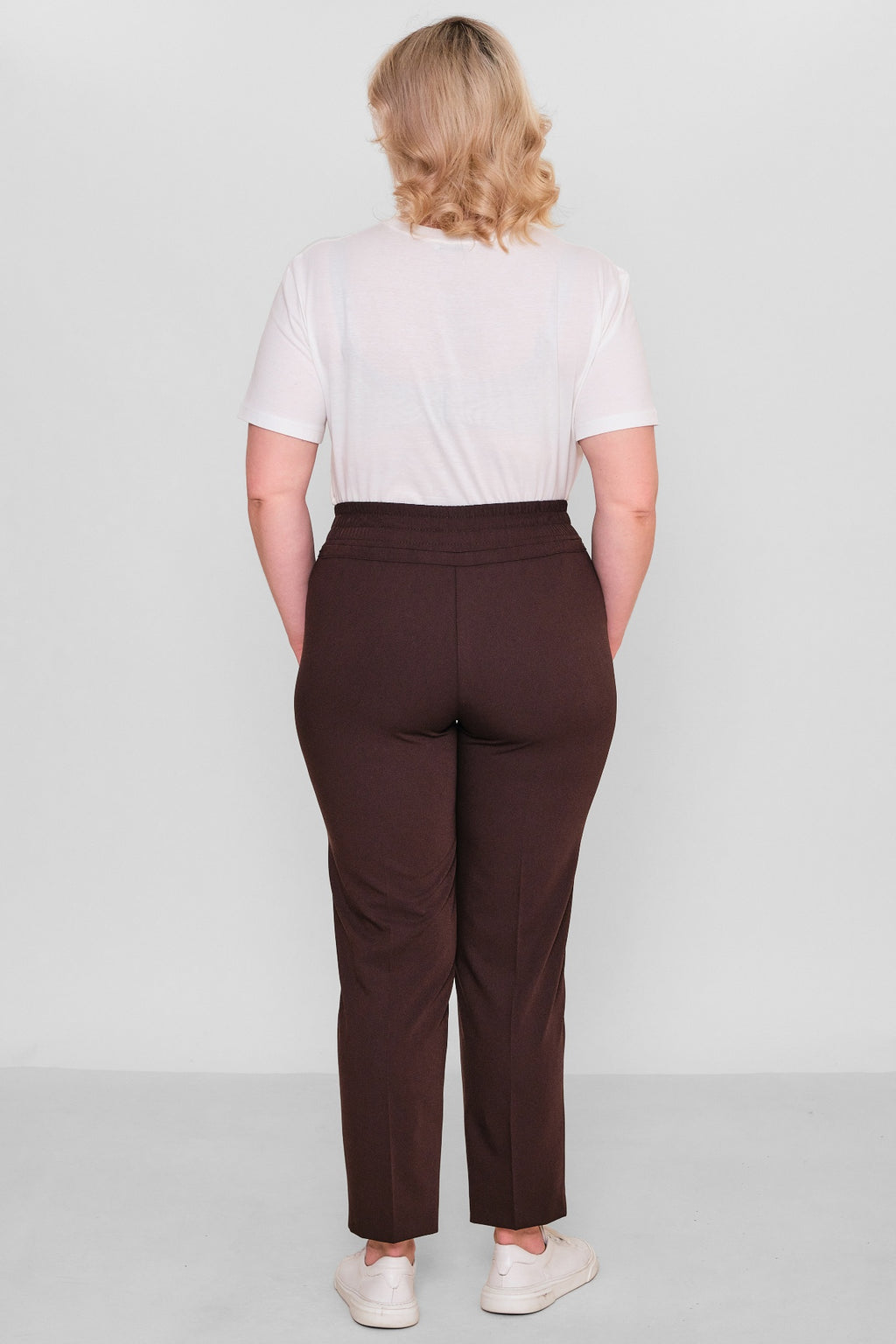Elitline - Plus Size Trousers (ELT26Y1-526-429) - 8690200121128