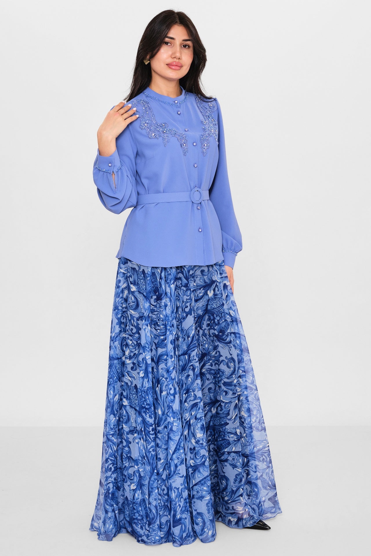 Nupel li̇ne - Plus Size Suit (NPL26Y9147) - 8690200121180