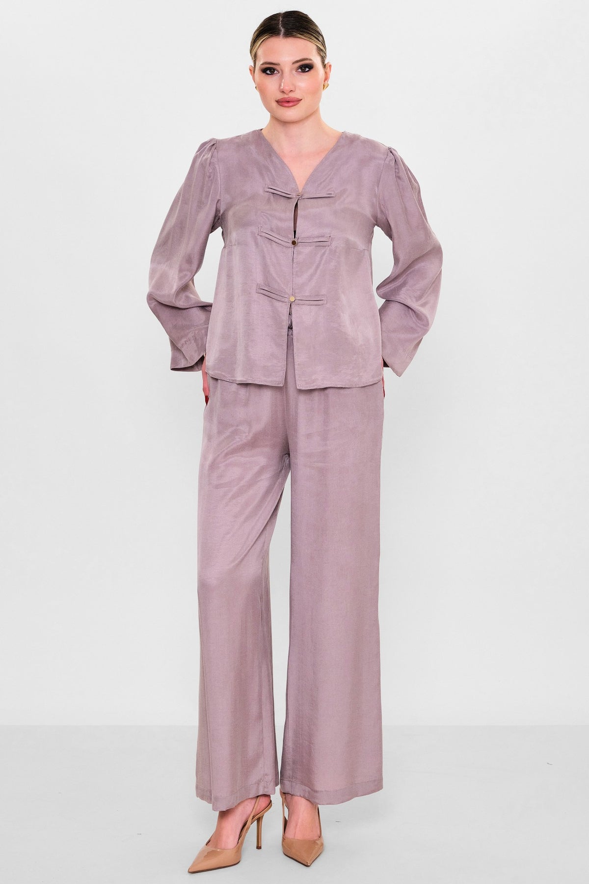 Jarrivee - Plus Size Blouse (JRVSS26J4234) - 8690200121296