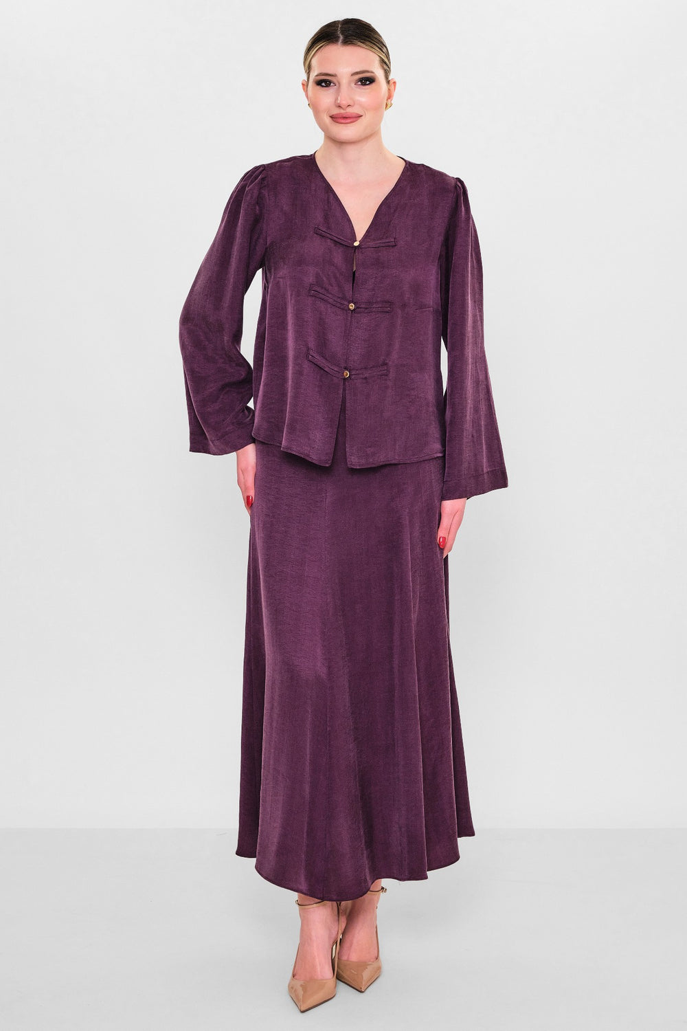 Jarri̇vee - Plus Size Blouse (JRVSS26J4234) - 8690200121302