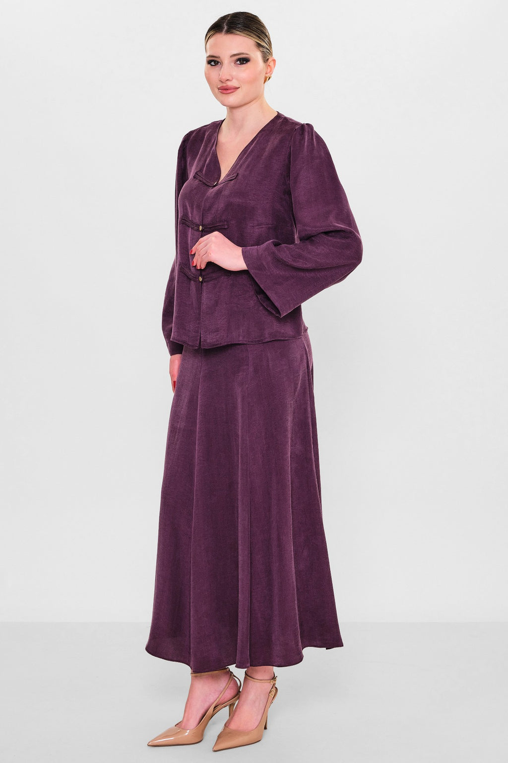 Jarrivee - Plus Size Blouse (JRVSS26J4234) - 8690200121302