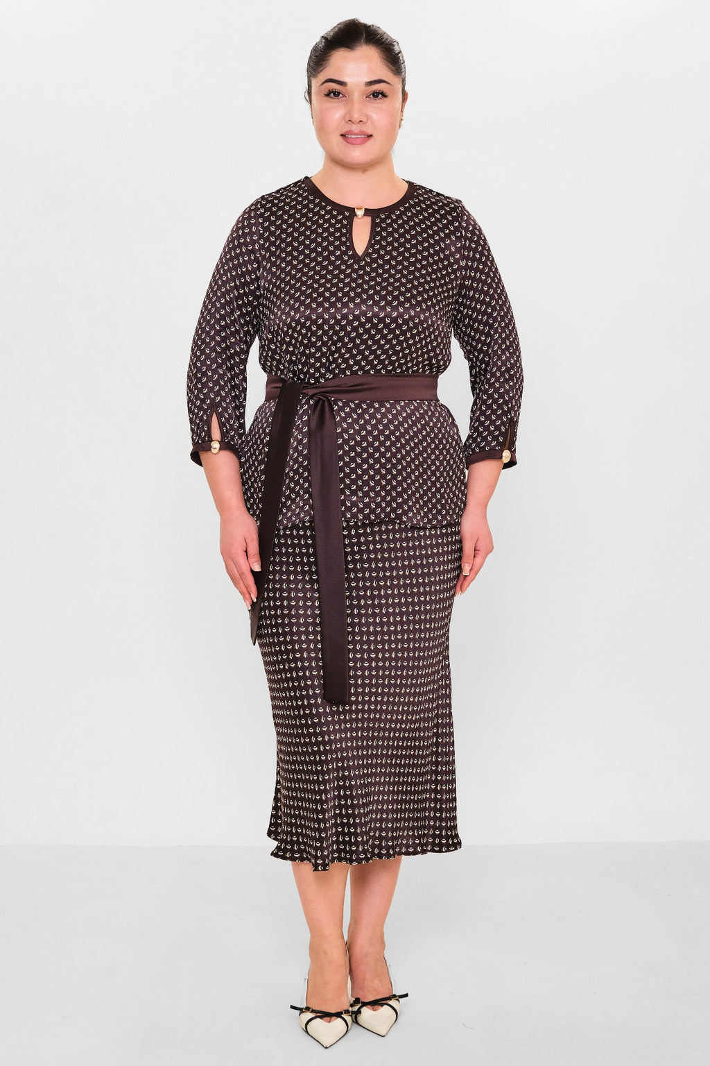 Dress port - Plus Size Suit (DSP26Y3431) - 8690200121425
