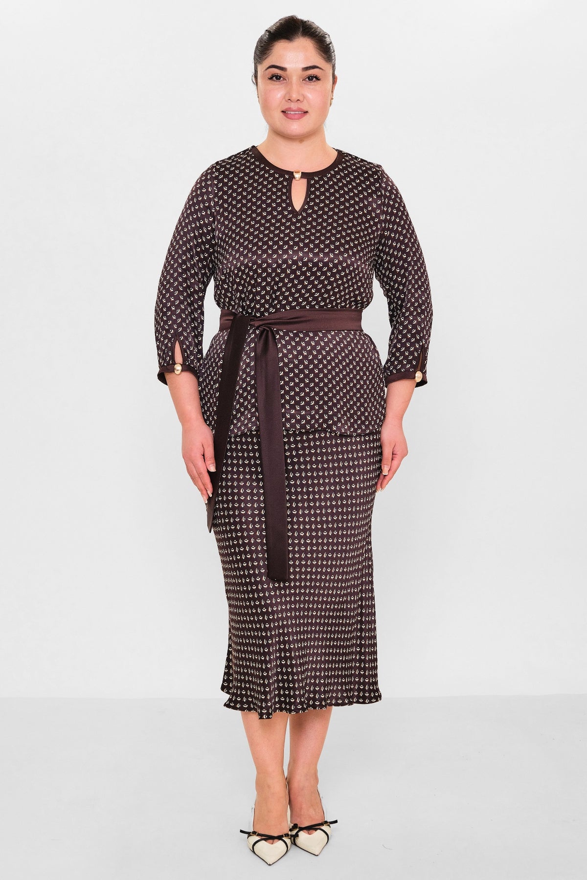 Dress port - Plus Size Suit (DSP26Y3431) - 8690200121425