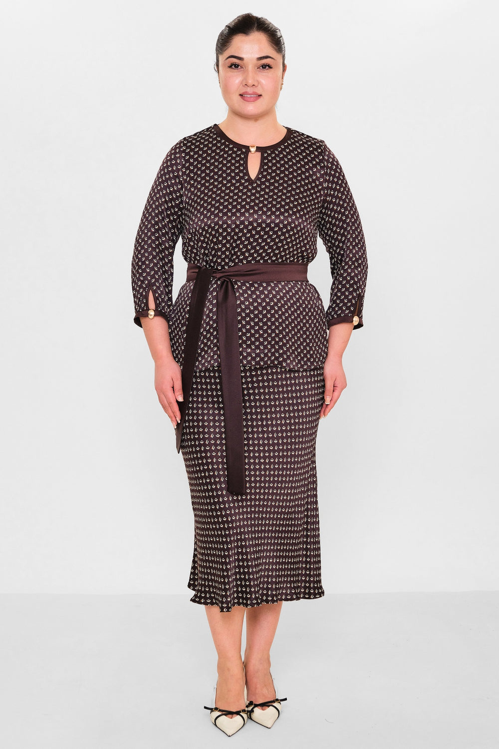 Dress port - Plus Size Suit (DSP26Y3431) - 8690200121425