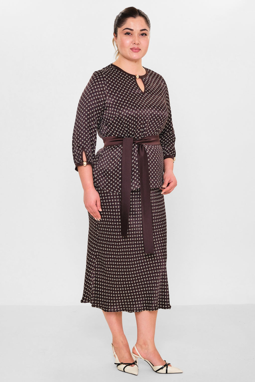 Dress port - Plus Size Suit (DSP26Y3431) - 8690200121425