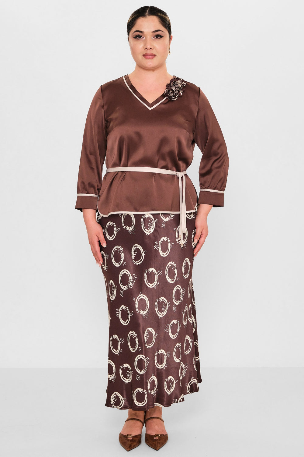 Dress port - Plus Size Suit (DSP26Y3405) - 8690200121432