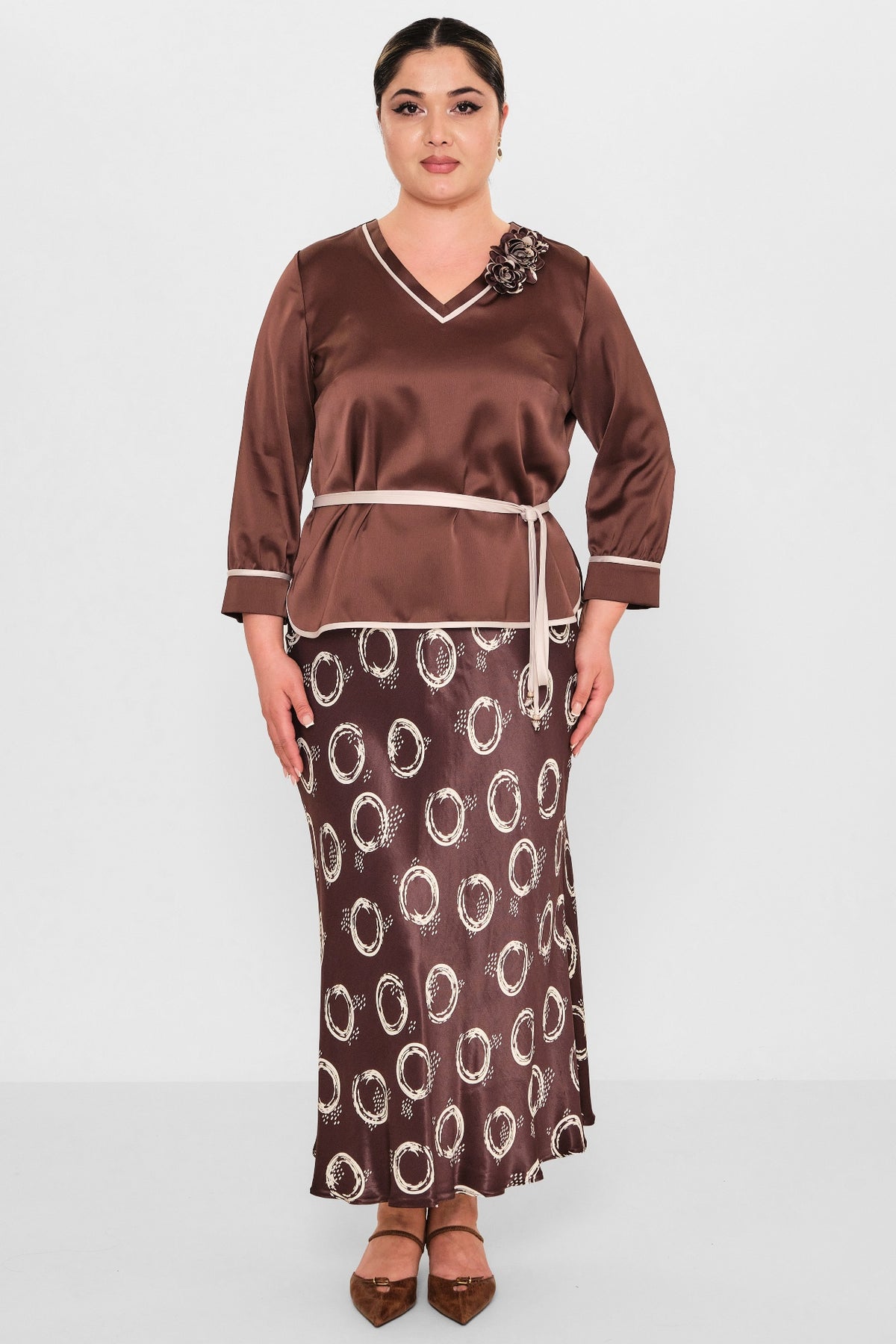 Dress port - Plus Size Suit (DSP26Y3405) - 8690200121432
