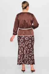 Dress port - Plus Size Suit (DSP26Y3405) - 8690200121432