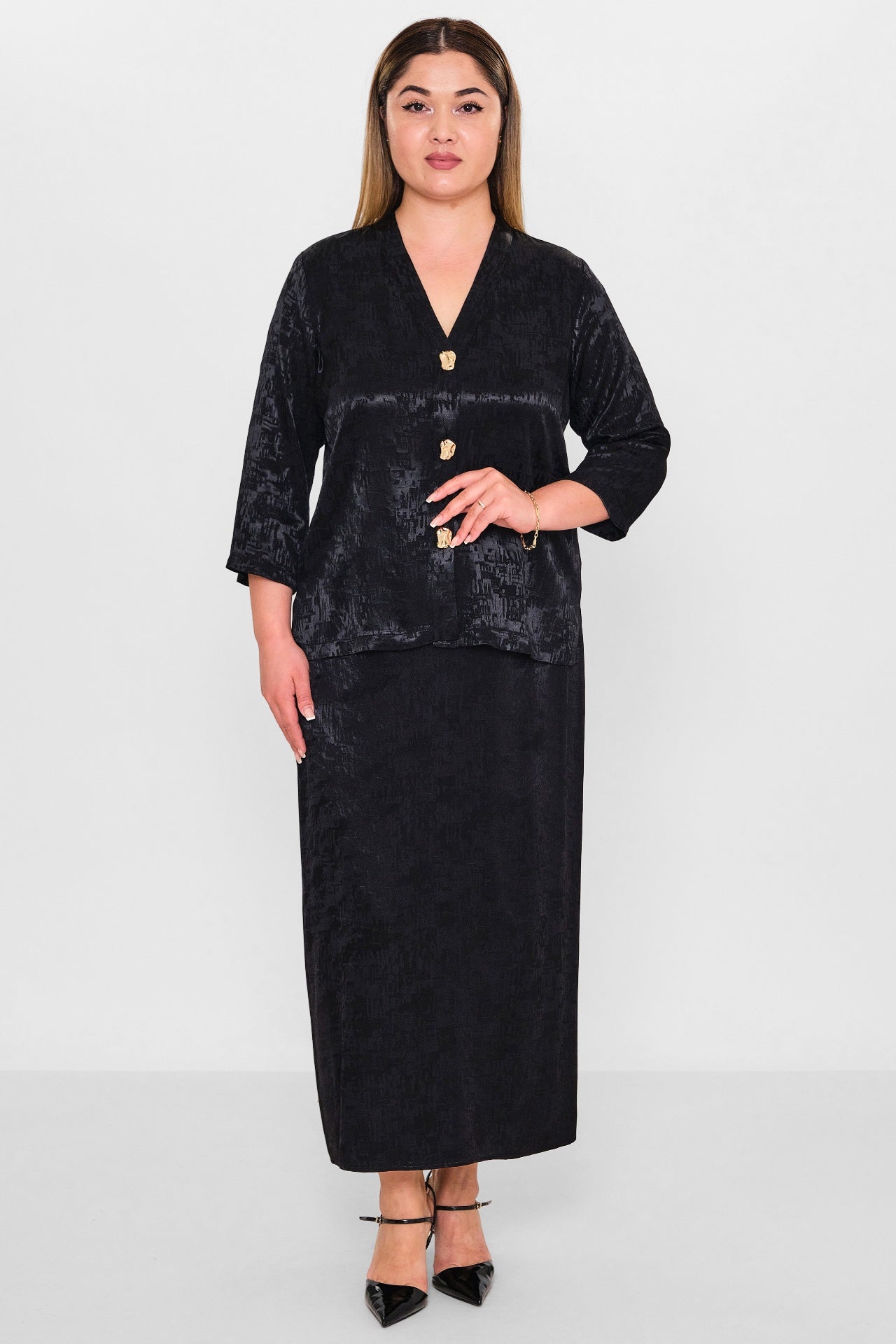 Dress port - Plus Size Suit (DSP26Y3420) - 8690200121463