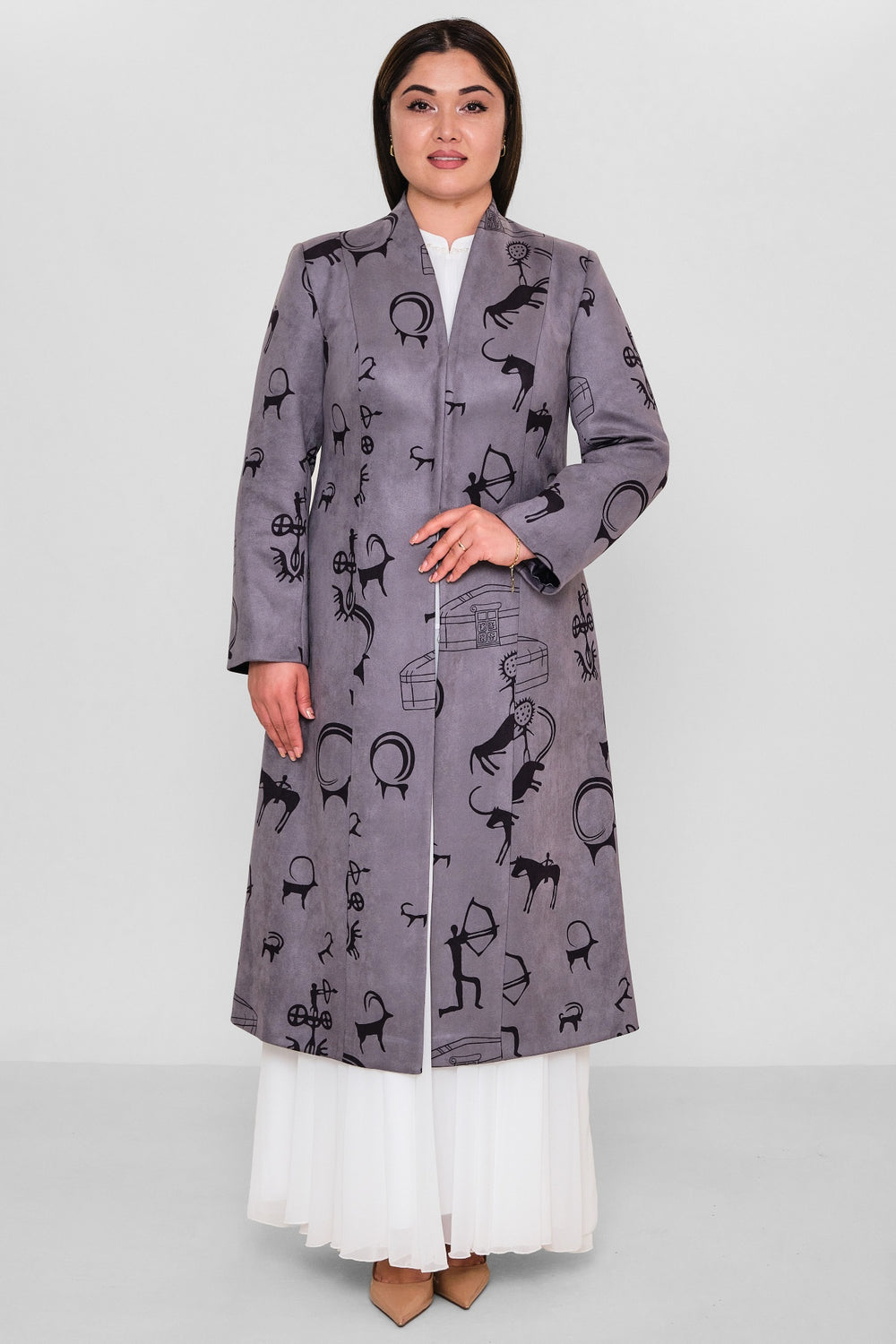 Ksas - Plus Size Cardigan (KSASEXC-04) - 8690200121531