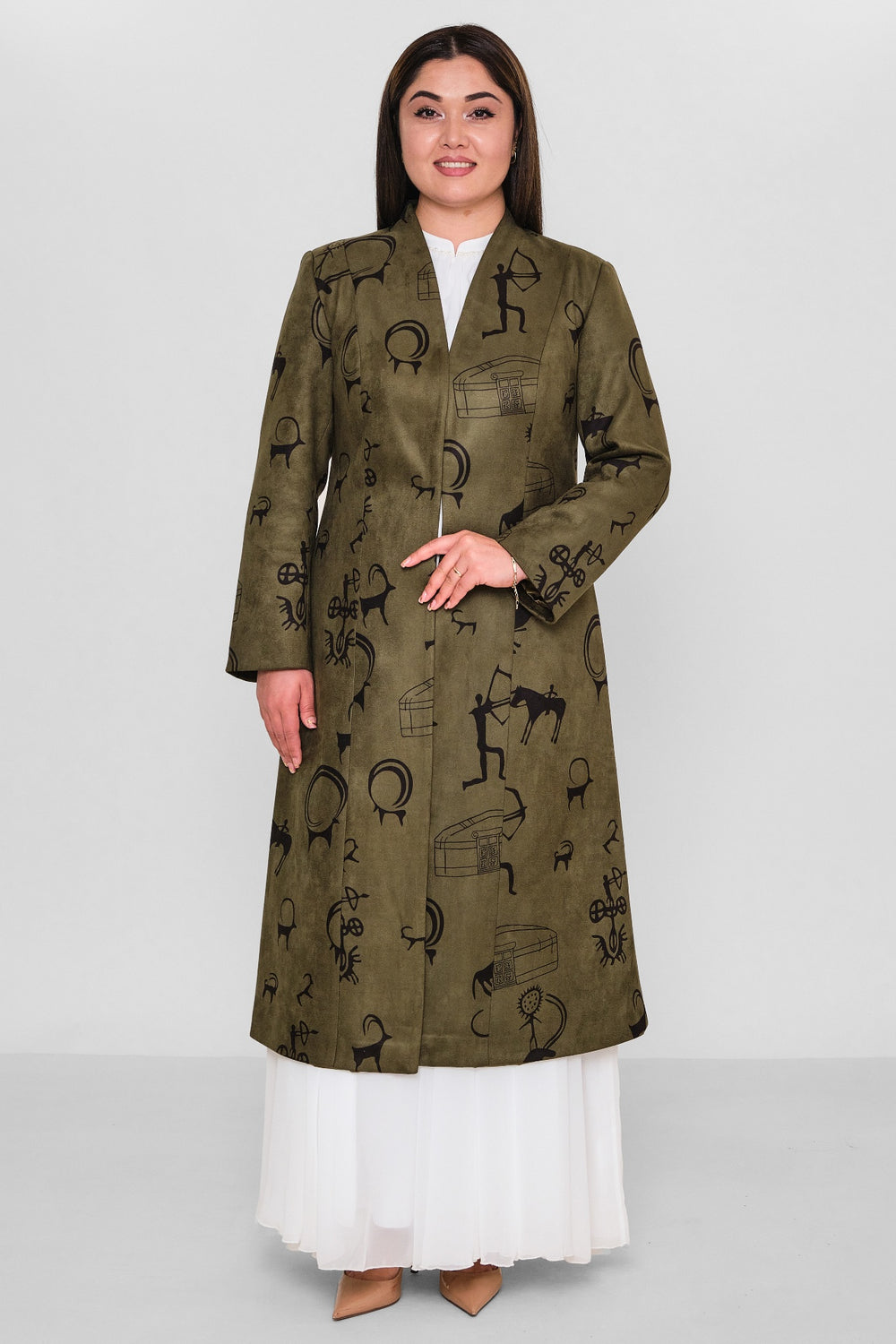 Ksas - Plus Size Cardigan (KSASEXC-04) - 8690200121548
