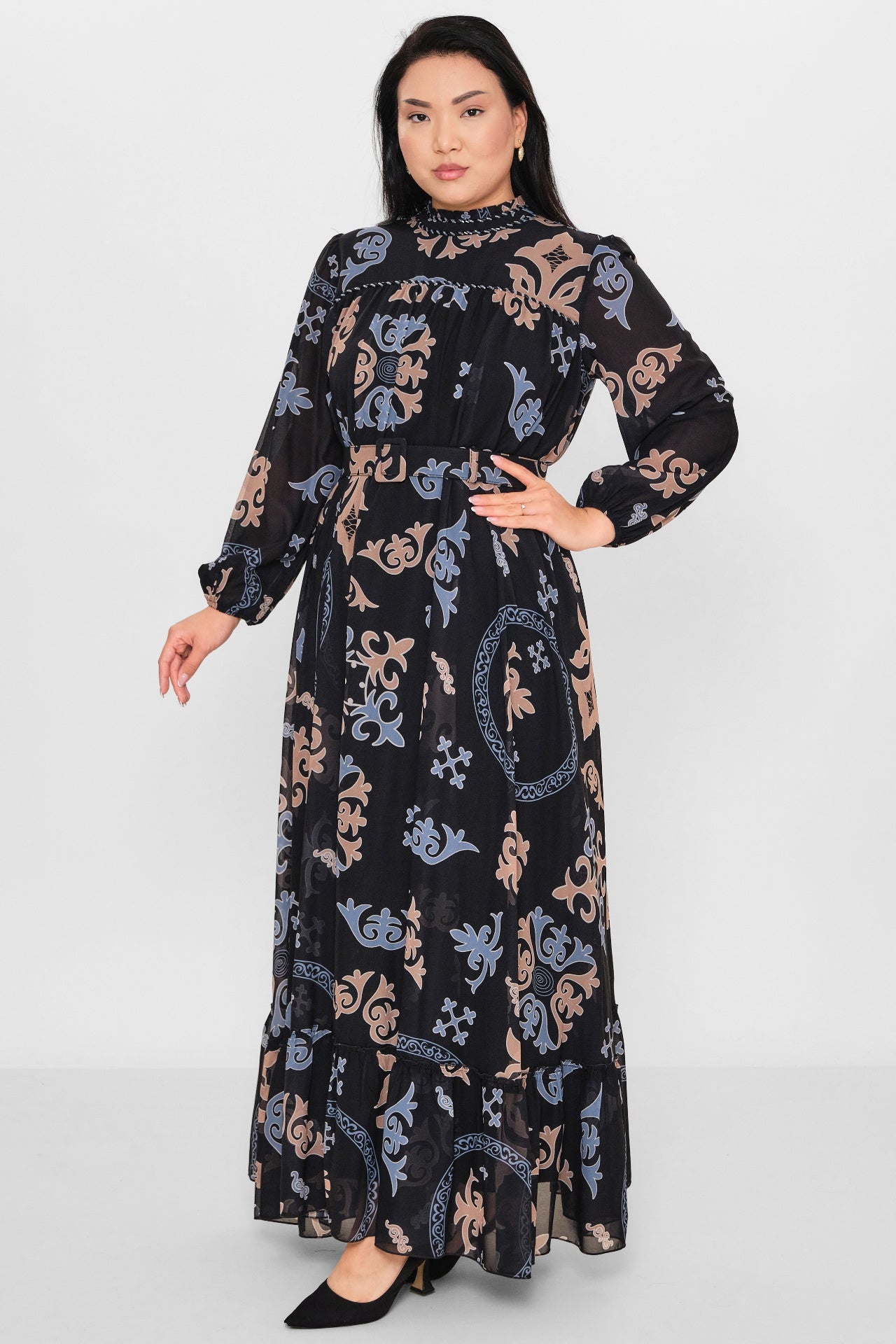 Ksas - Plus Size Dress (KSASEXC-1002) - 8690200121623