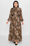Ksas - Plus Size Dress (KSASEXC-1002) - 8690200121630