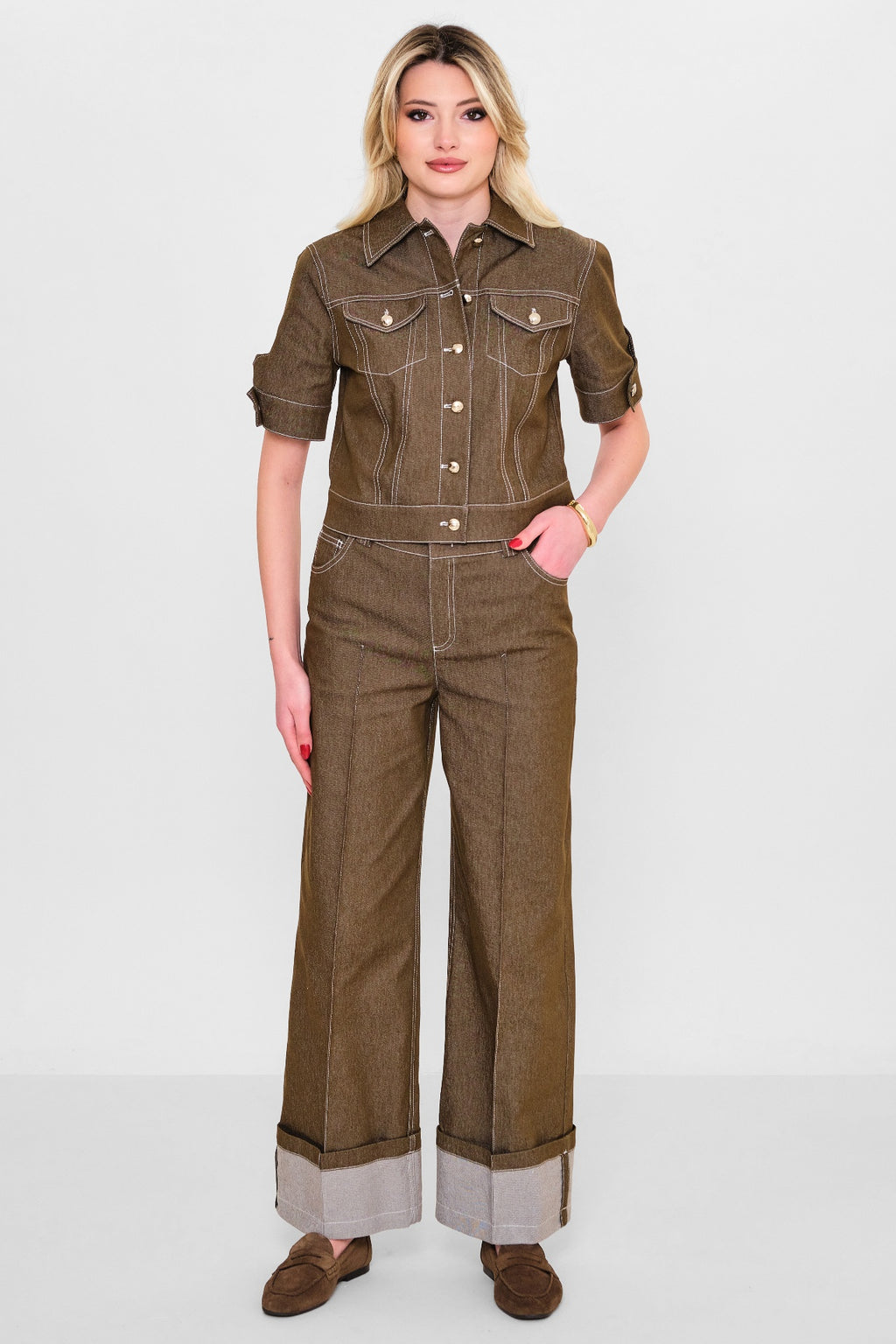 Qm - Plus Size Trousers (QM.Y26.PNT.QP212) - 8690200121845