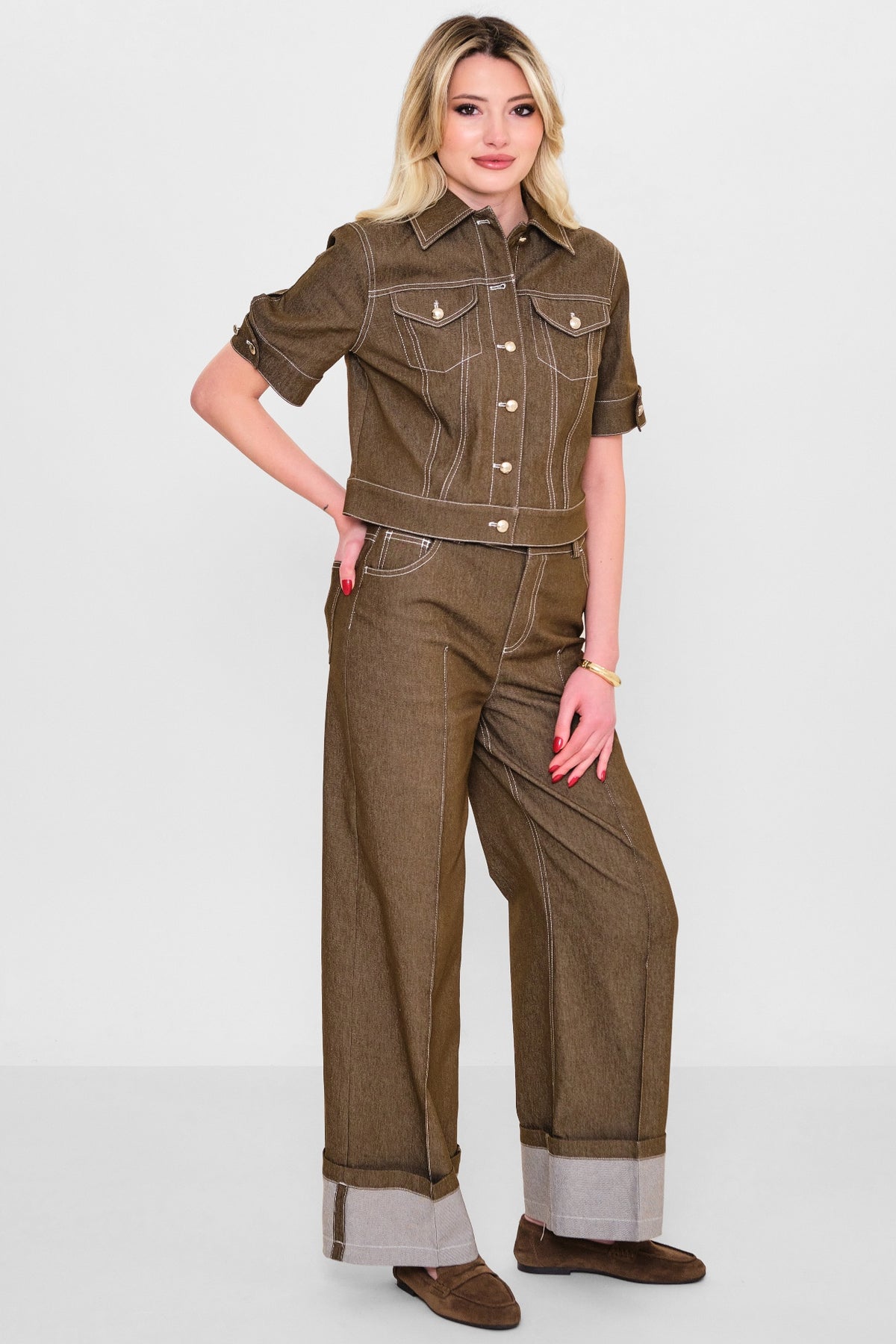 Qm - Plus Size Trousers (QM.Y26.PNT.QP212) - 8690200121845