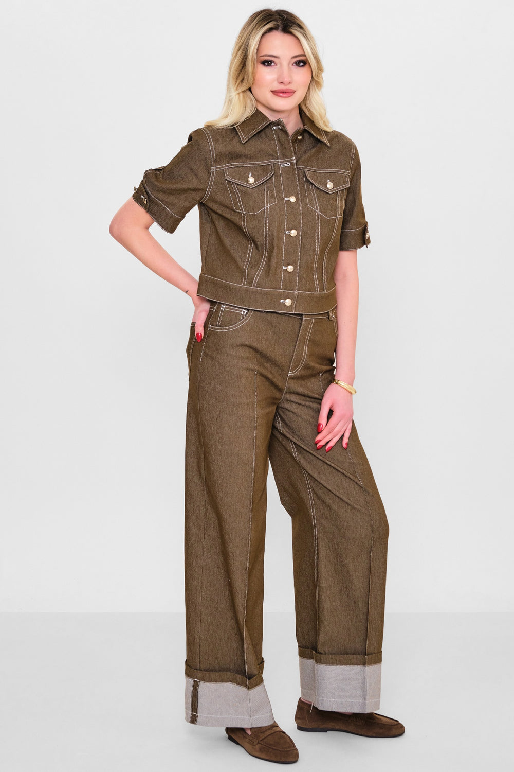 Qm - Plus Size Trousers (QM.Y26.PNT.QP212) - 8690200121845