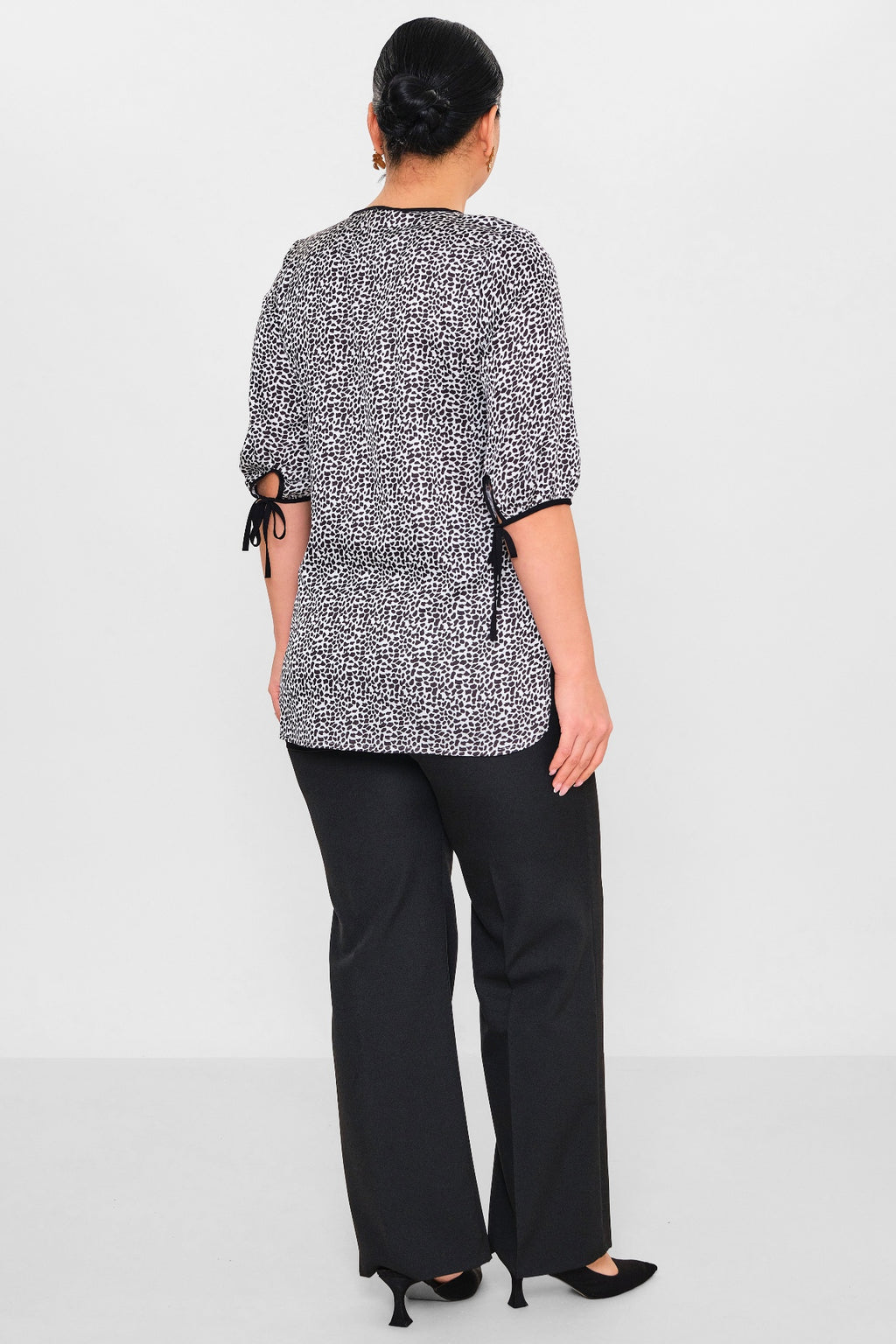 Selen - Plus Size Blouse (SLN26Y060294) - 8690200121852