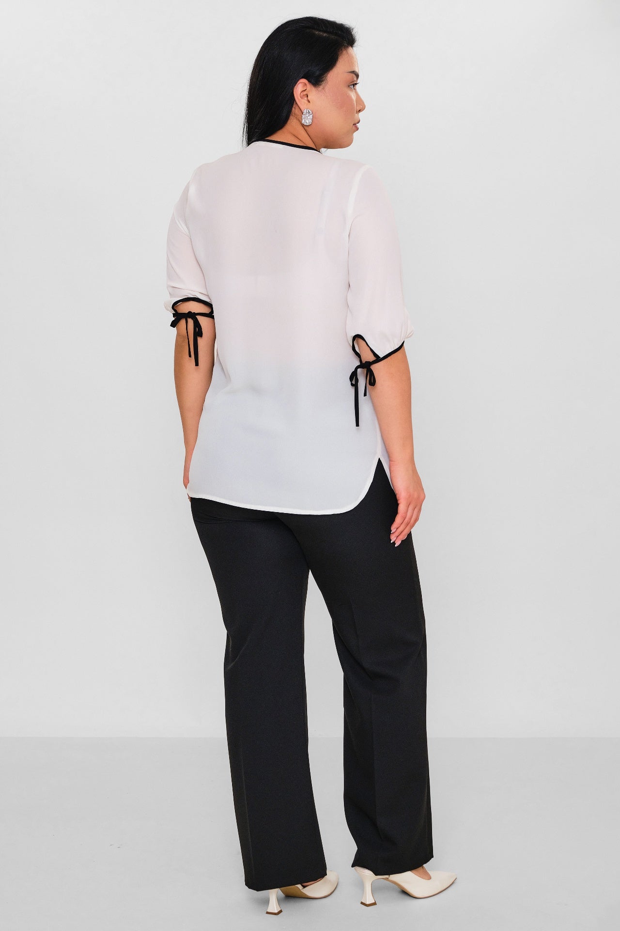 Selen - Plus Size Blouse (SLN26Y060294) - 8690200121876