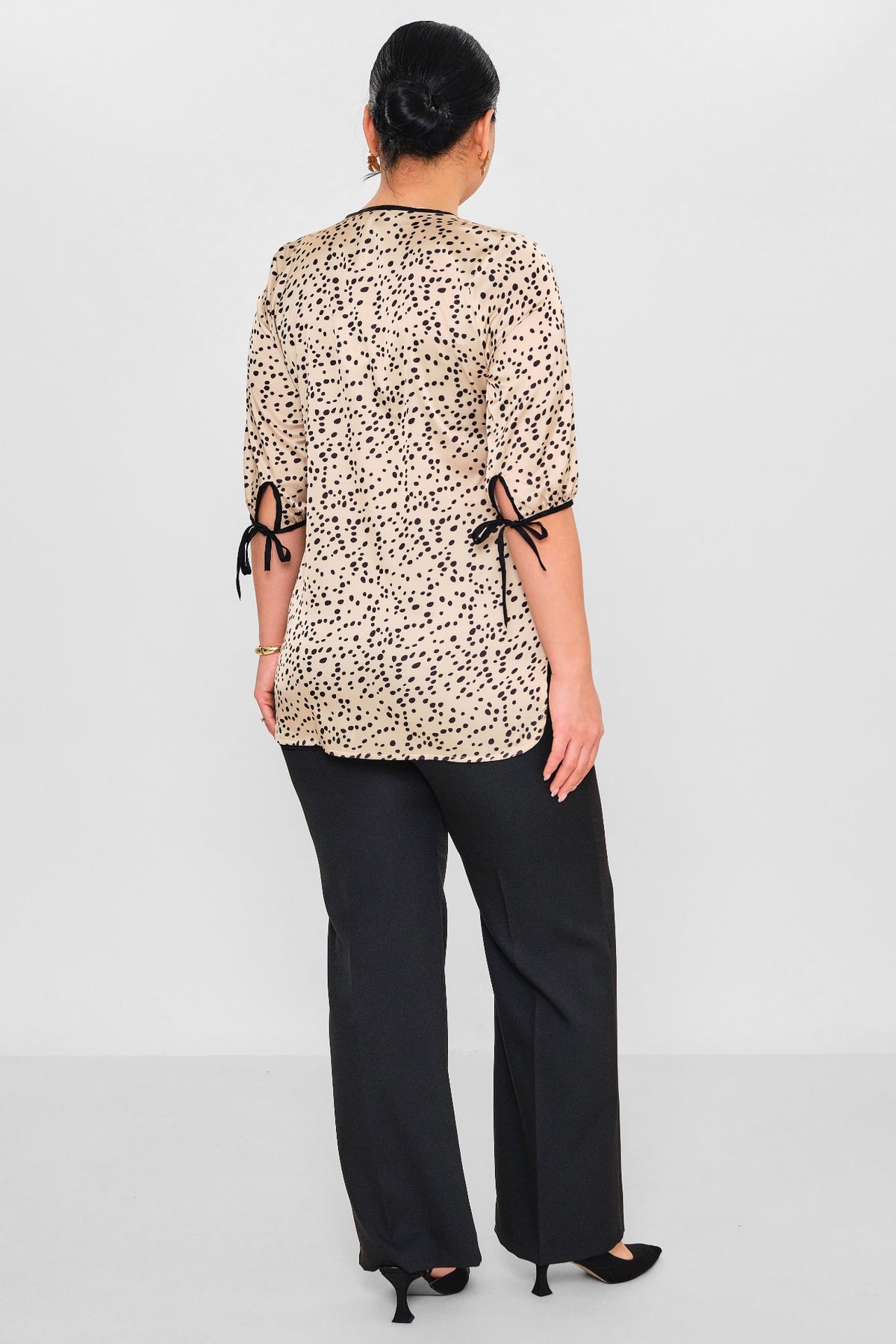 Selen - Plus Size Blouse (SLN26Y060294) - 8690200121906
