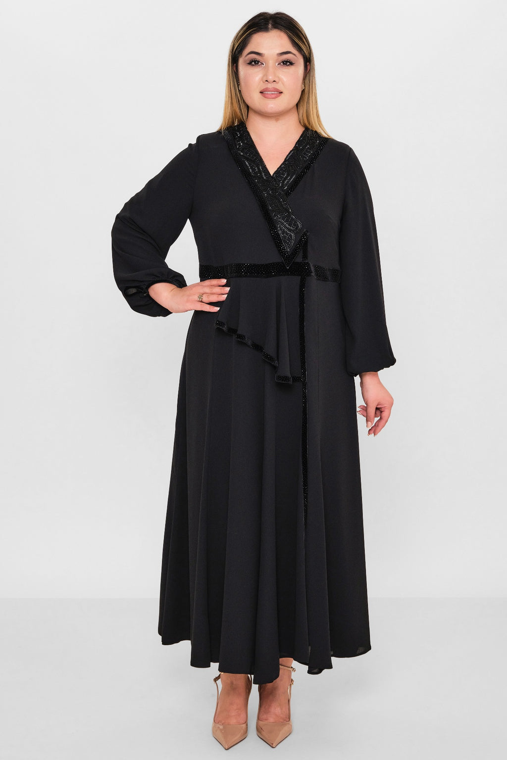 Gumanize - Plus Size Dress (GMZ2026-138-6842) - 8690200122118