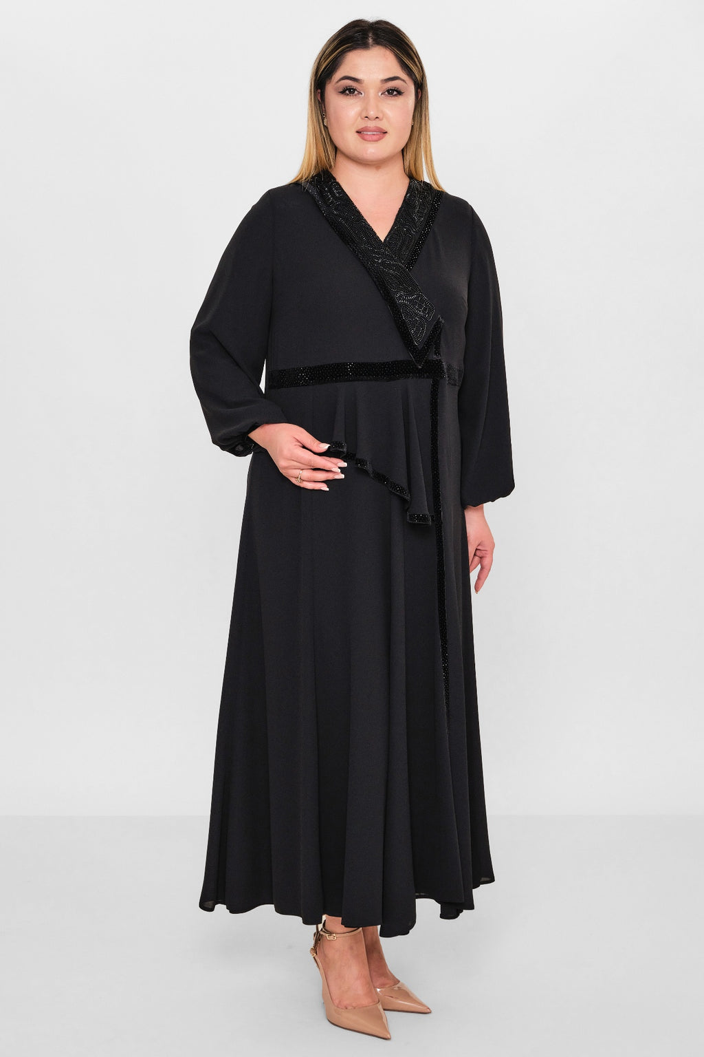 Gumanize - Plus Size Dress (GMZ2026-138-6842) - 8690200122118