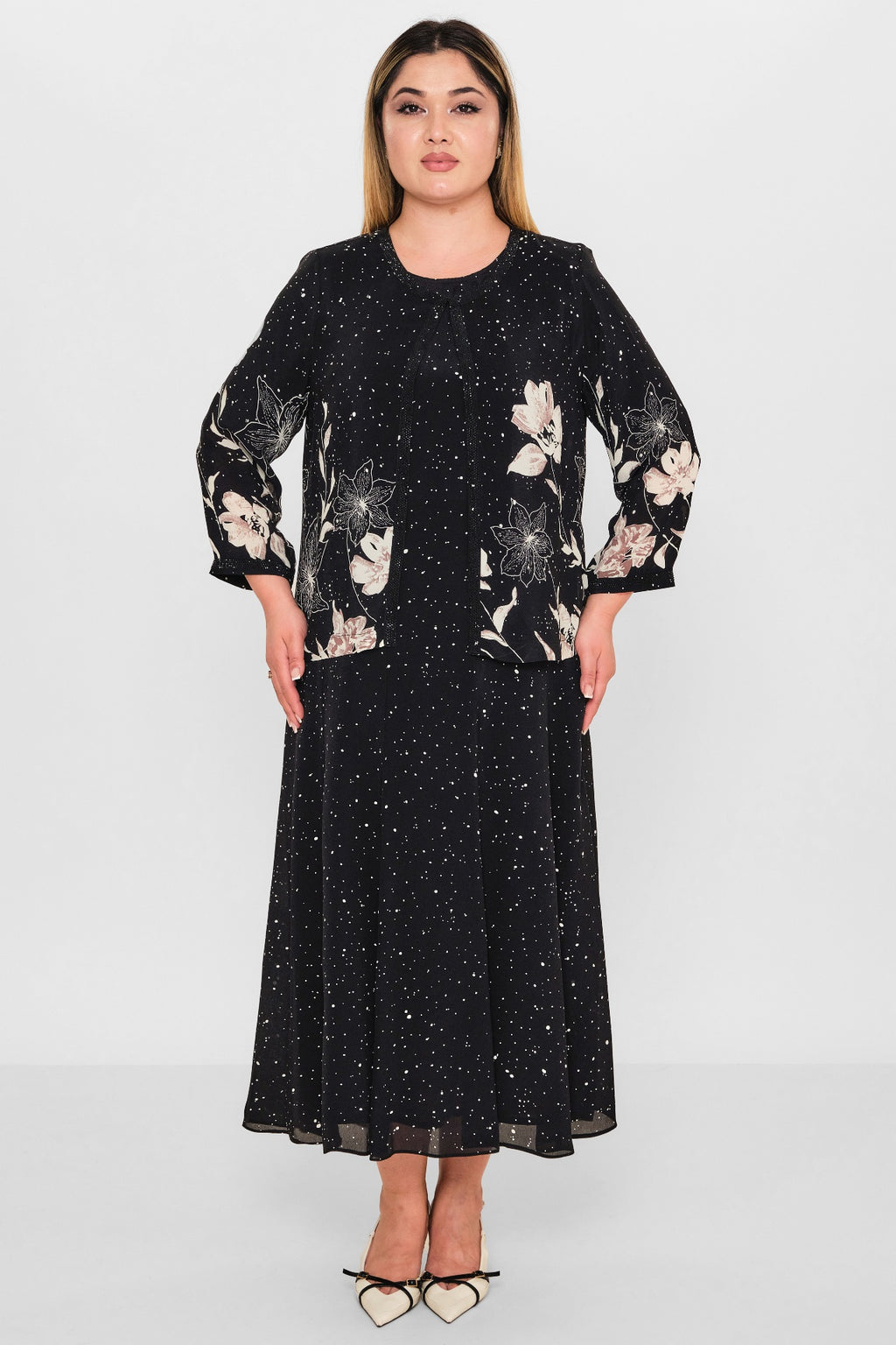 Gumanize - Plus Size Dress (GMZ2026-341-8142) - 8690200122132
