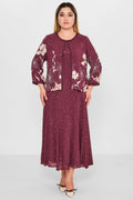 Gumanize - Plus Size Dress (GMZ2026-341-8142) - 8690200122156