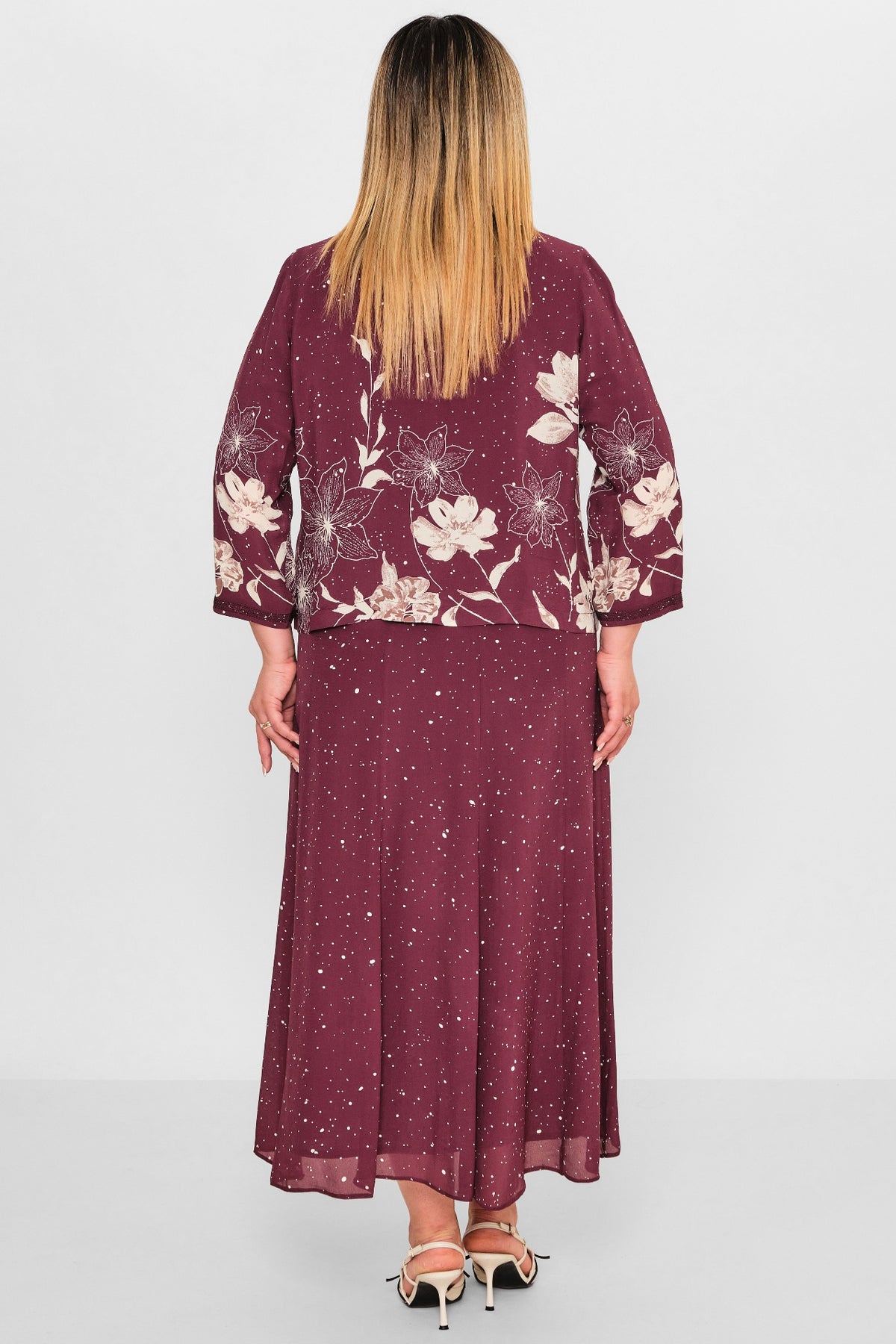 Gumanize - Plus Size Dress (GMZ2026-341-8142) - 8690200122156