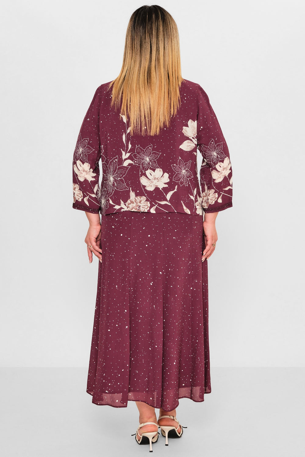 Gumanize - Plus Size Dress (GMZ2026-341-8142) - 8690200122156