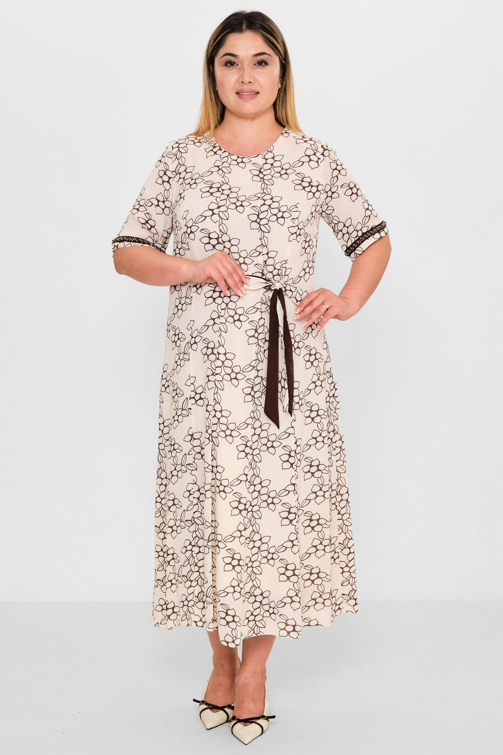 Gumanize - Plus Size Dress (GMZ2026-649-8120) - 8690200122200